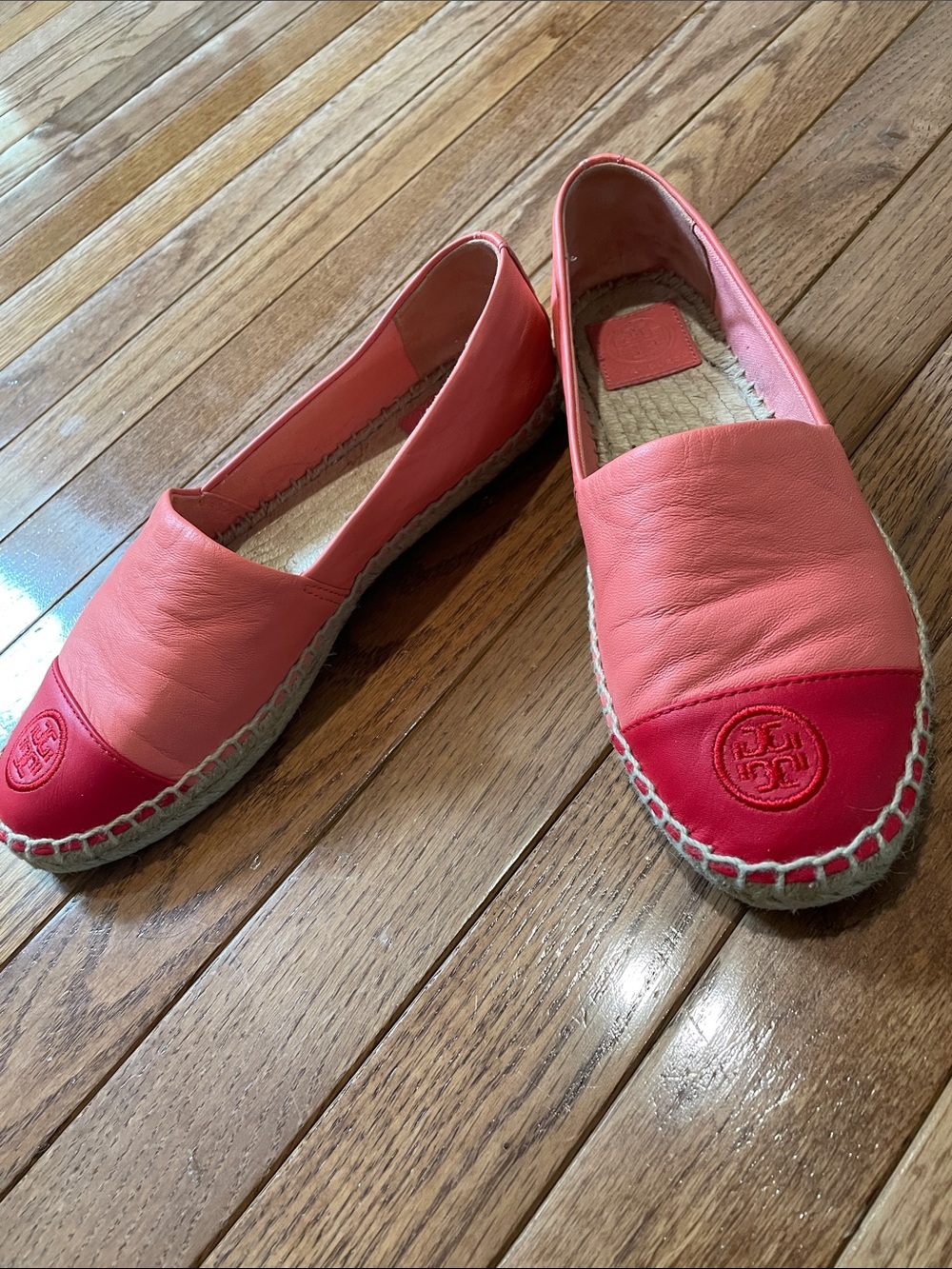 Tory Burch 8 M Two-Tone flat espadrilles